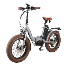 48V 350W Cheap Fat Tire Foldable Electric Bike with Bafang Brand Motor